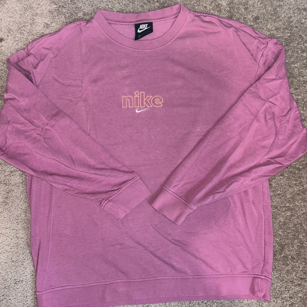 Nike Crewneck with Embroidered Logo